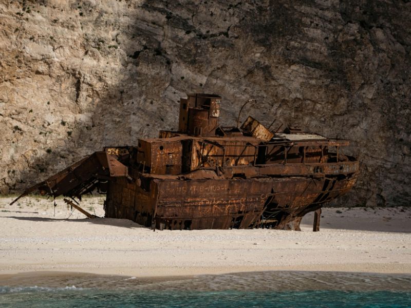 <p>Il relitto, Zante</p>